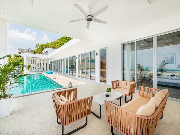 Вилла HR6412, Chaweng Noi Beach, 3 спален
